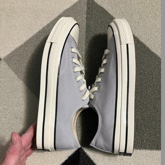 Converse Women's Gray Sneakers - Picture 7 of 11